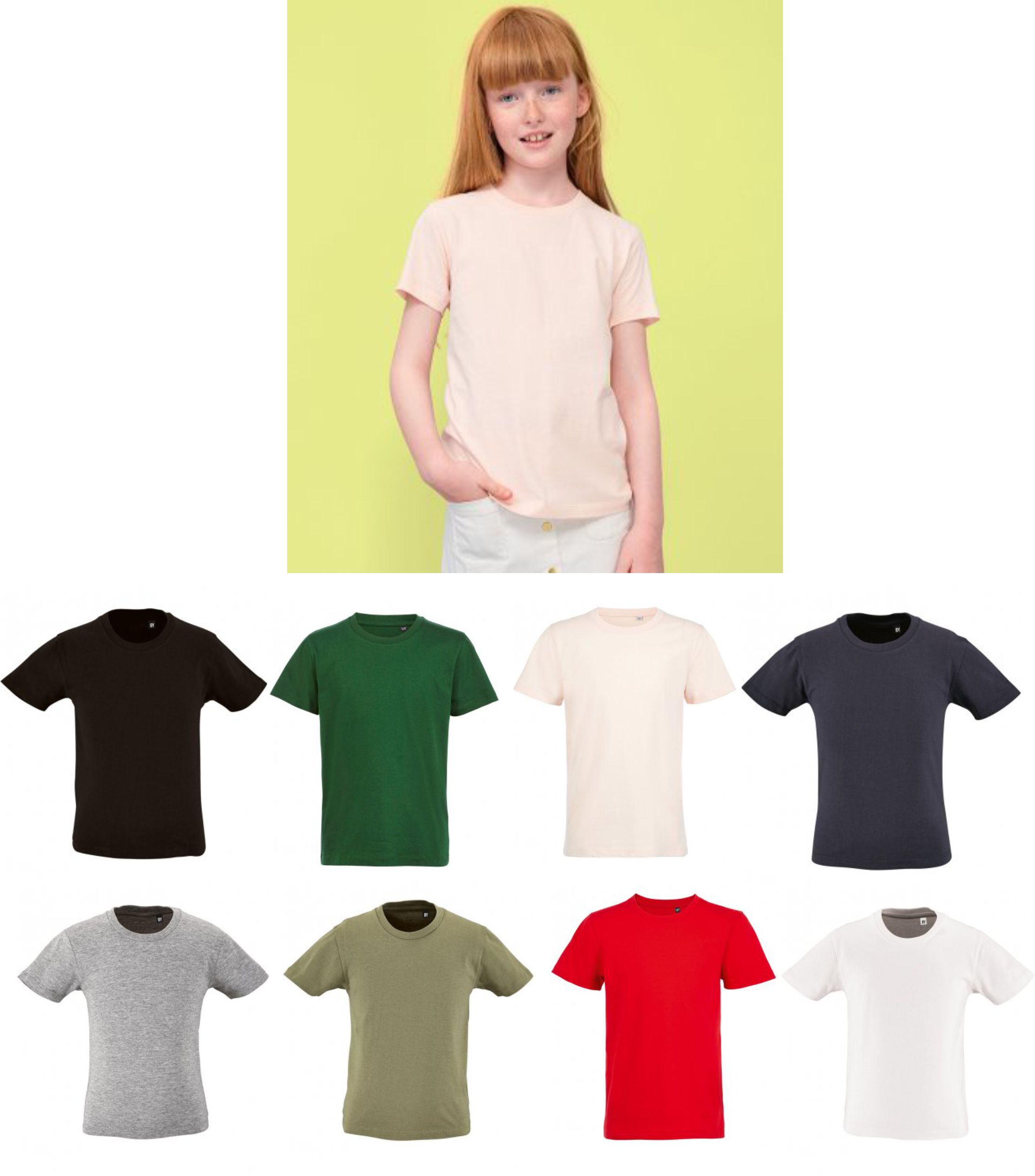 02078 Sol's Kids Milo Organic T-Shirt